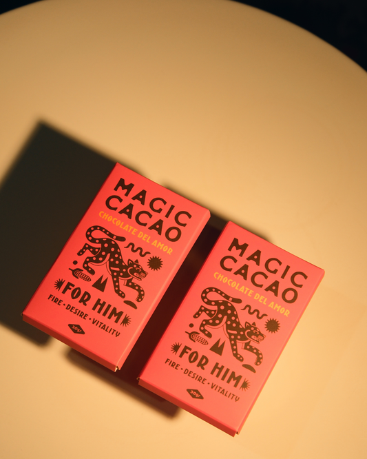 Magic Cacao Chocolate del Amor For Him set – dve tamne čokolade 60% kakaa