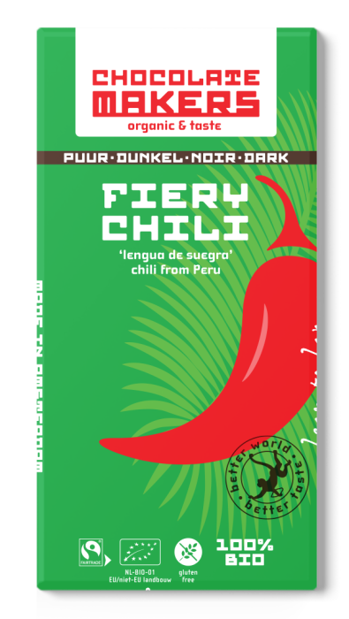 CHOCOLATEMAKERS noir Fiery Chili BIO