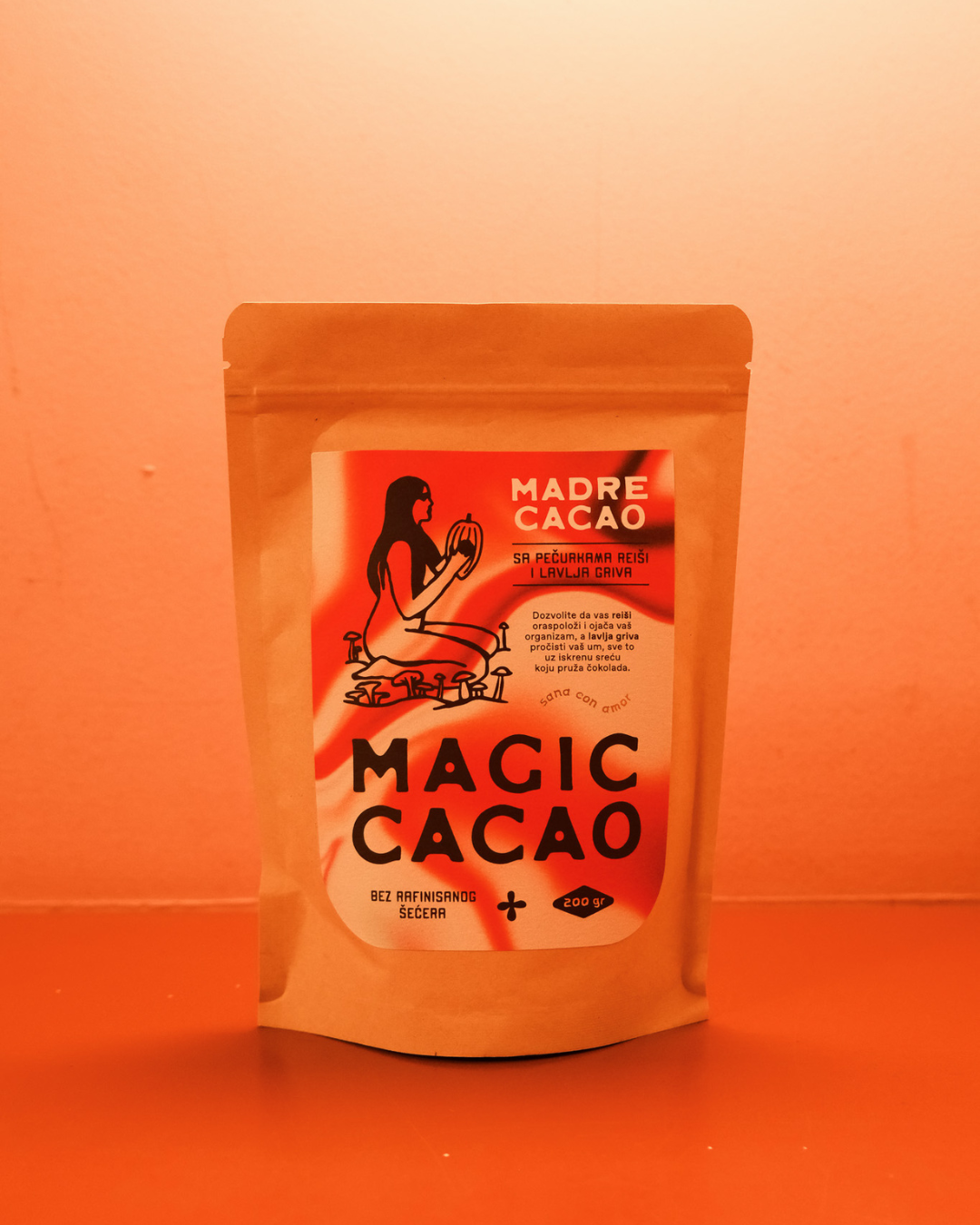 Magic Cacao – napitak od kakaoa sa pečurkama reishi i lavljom grivom, Madre Cacao