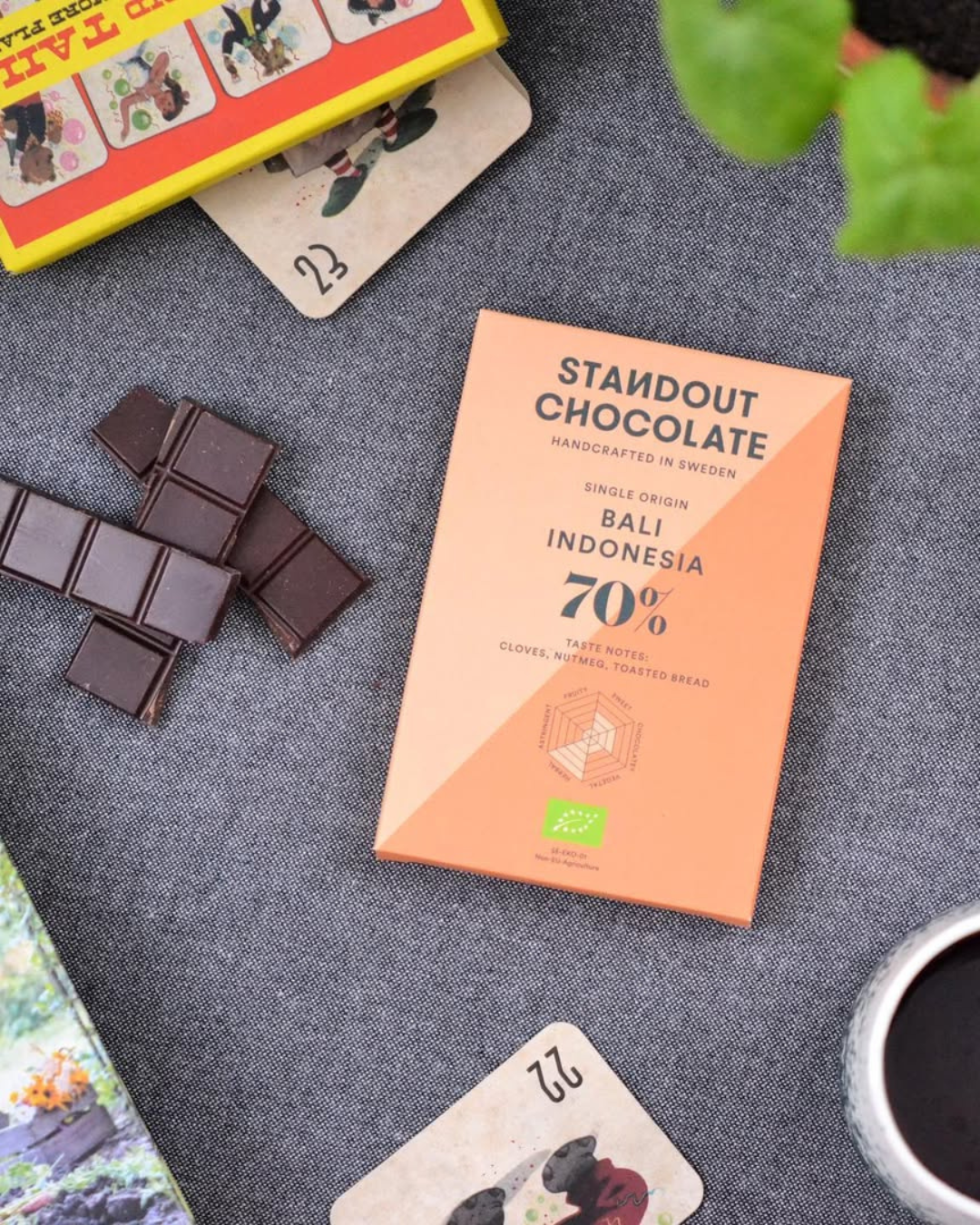 Standout Chocolate Bali Indonesia 70% – single origin bean-to-bar čokolada, ručno rađena u Švedskoj
