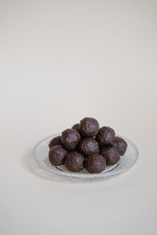 Trufle od  crne cokolade sa roze himalajskom solju 100gr