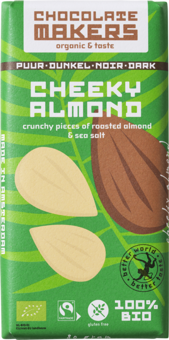 CHOCOLATE MAKERS Cheeky Almond Pure - Roasted Almond & Sea Salt