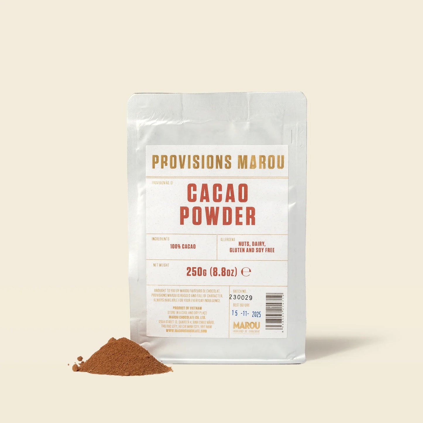 Cacao powder Marou – 250 gr