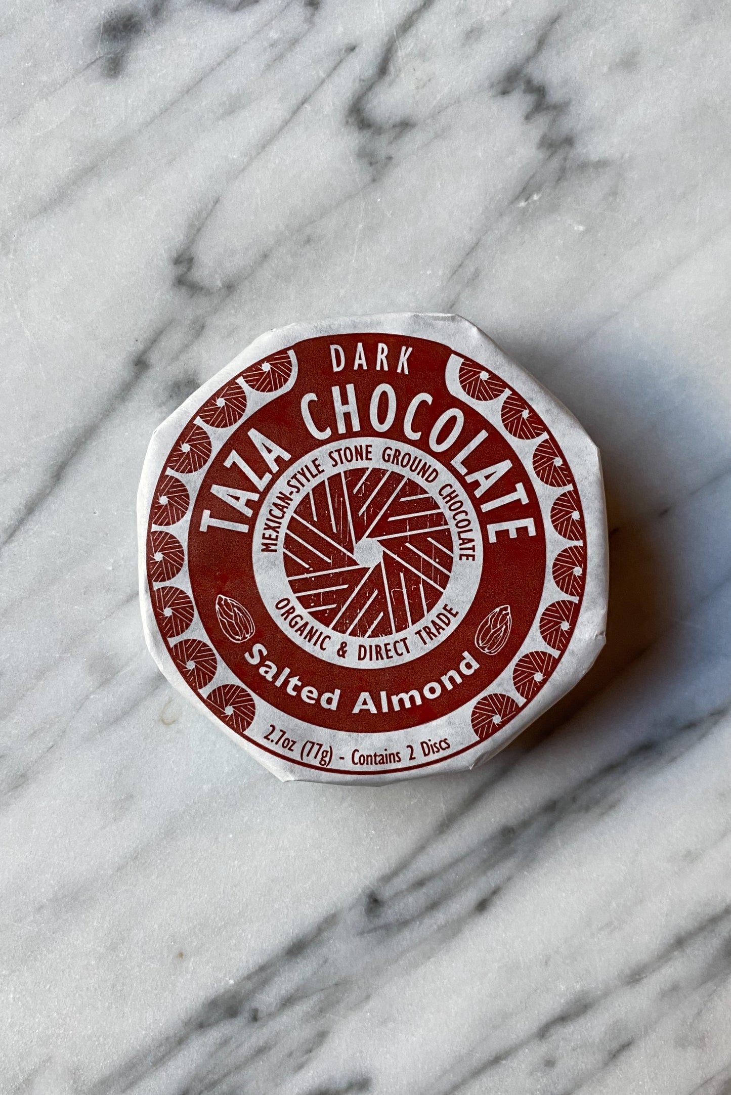 Taza Amandes Salées 44% Chocolat BIO